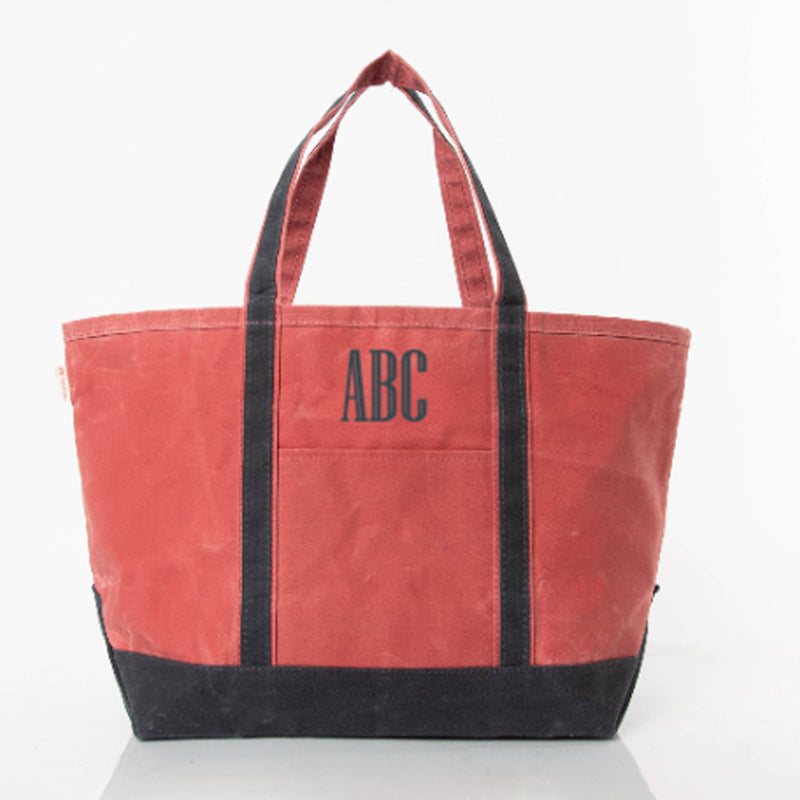 Waxed Canvas Boat Tote | Available in 7 Colors