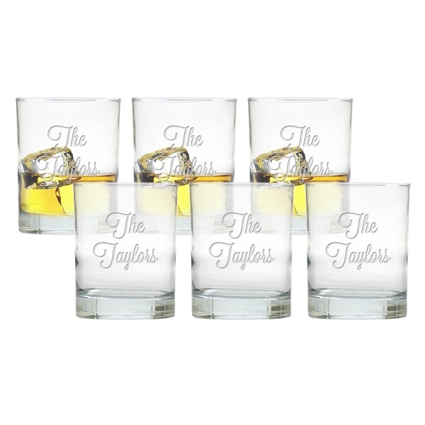 Glassware | Set of 6 Double Old Fashions