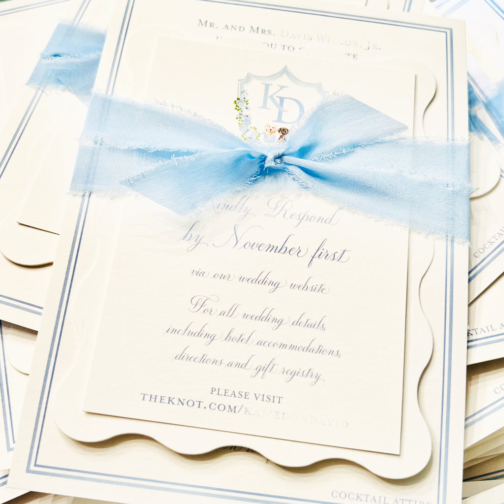 Custom Wedding Invitation Design