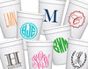 Personalized Stadium Cups - 8 Colors | 2 Sizes