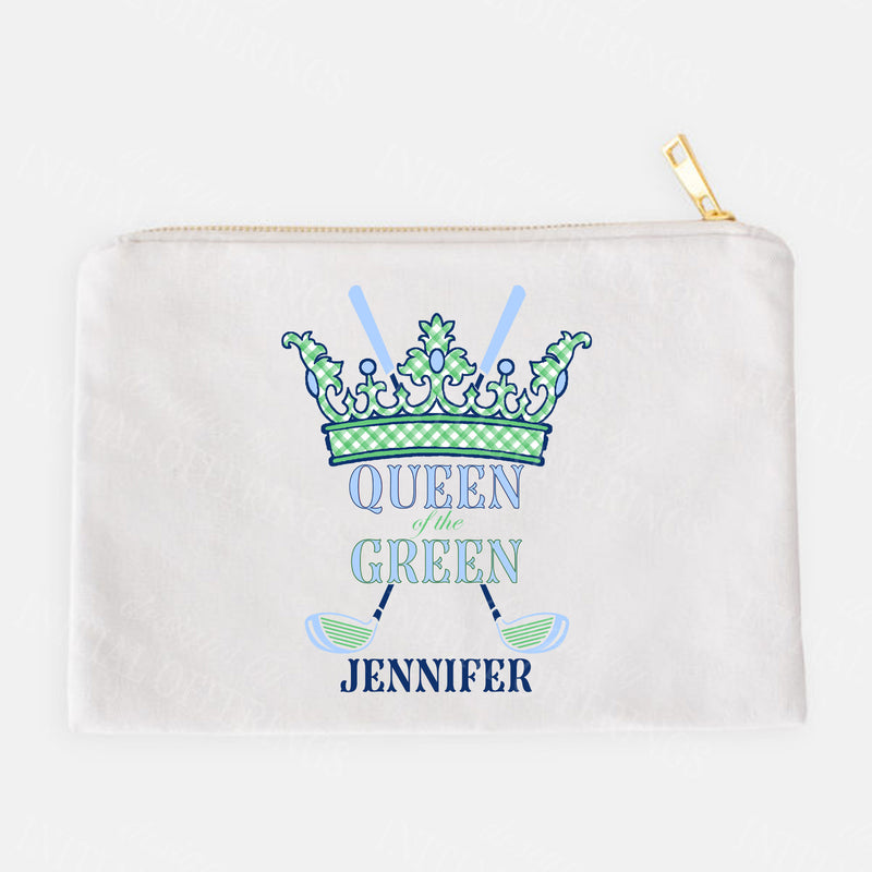 Green and Blue Queen of the Green Accessory Case
