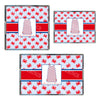 Red White and Blue Shift Dress Acrylic Tray in 3 Sizes