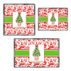 Red and Green Christmas Tree Acrylic Tray in 3 Sizes