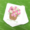 Pink Nantucket Bouquet Coasters