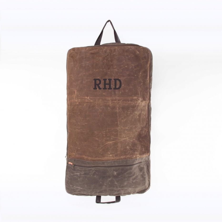 Waxed Canvas Garment Bag | Available in 3 Colors