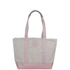 Canvas Boat Tote with Metallic Accent | Available in 4 Colors