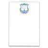 Blue Staffie Crest Notepad