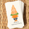 Orange Pumpkin Topiary Napkins and Guest Towels