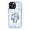 Blue Hydrangea Bouquet Glossy Tough Phone Case | iPhone | Samsung Galaxy