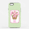 Pink Nantucket Bouquet Glossy Tough Phone Case | iPhone | Samsung Galaxy