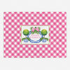 Topiaries and Platter Pink Cutting Board - 2 Sizes