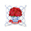 Red Bouquet Pillow