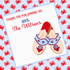 Red and Blue Jacks Gift Enclosure Card