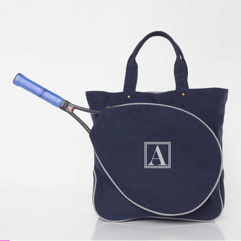 Canvas Tennis Racquet Tote Bag - Available in 3 Colors