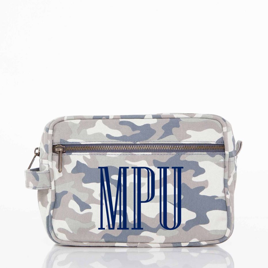 camo travel toiletry bag Camo Canvas Travel Kit