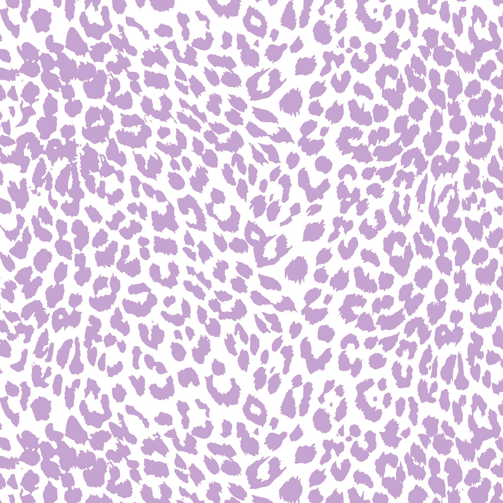 Lilac Cheetah Print Gift Wrap Paper