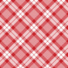 Red and White Plaid Gift Wrap Paper