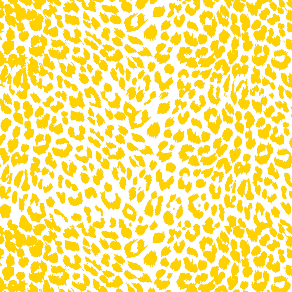 Yellow Cheetah Print Gift Wrap Paper – Initial Offerings