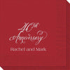 Custom Personalized Cocktail Napkins | Luncheon Napkins | Dinner Napkins | Guest Towels - 25 Colors!